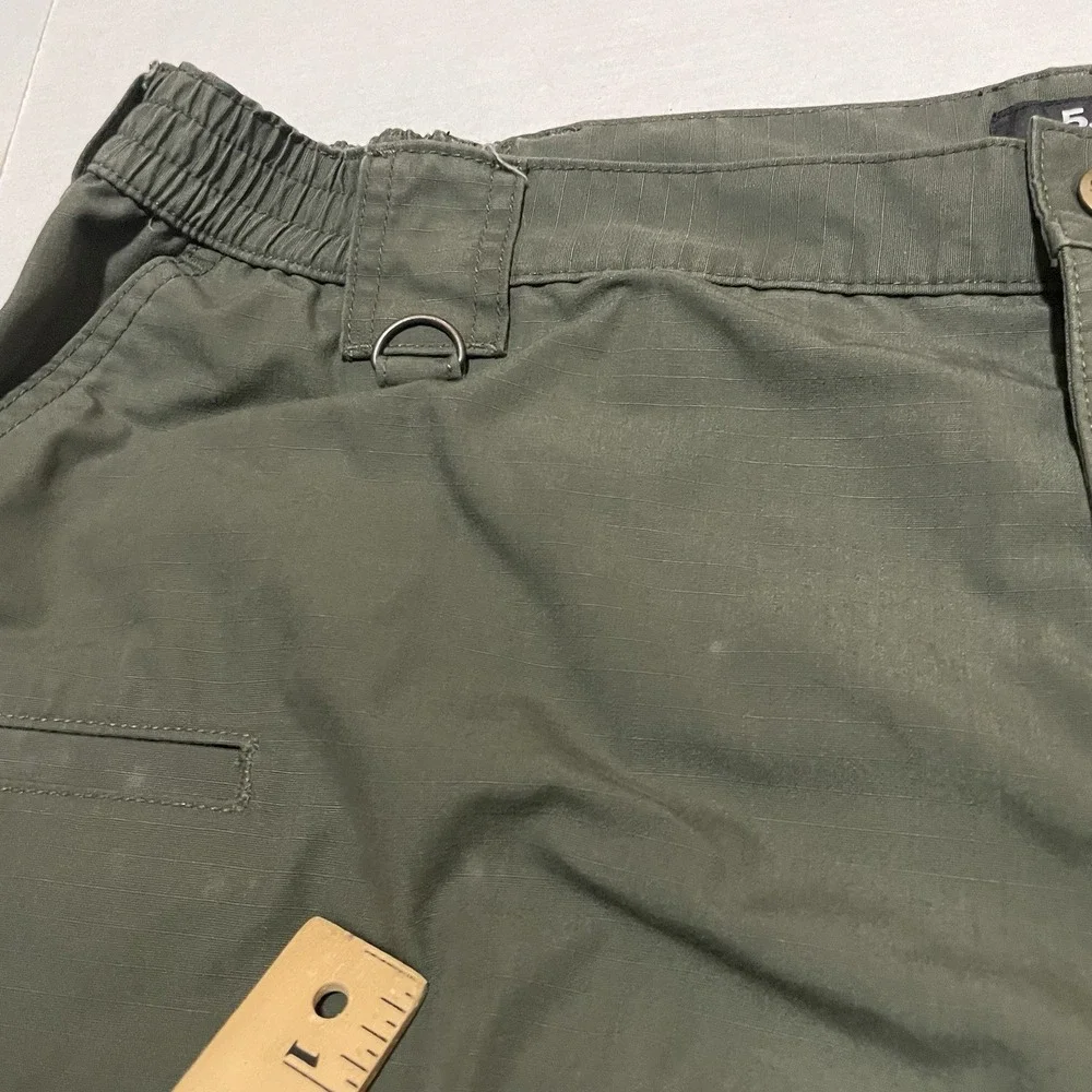 5.11 Tactical Shorts Mens Size 44 X 9 Green Ripstop Cargo Outdoors Work Hiking